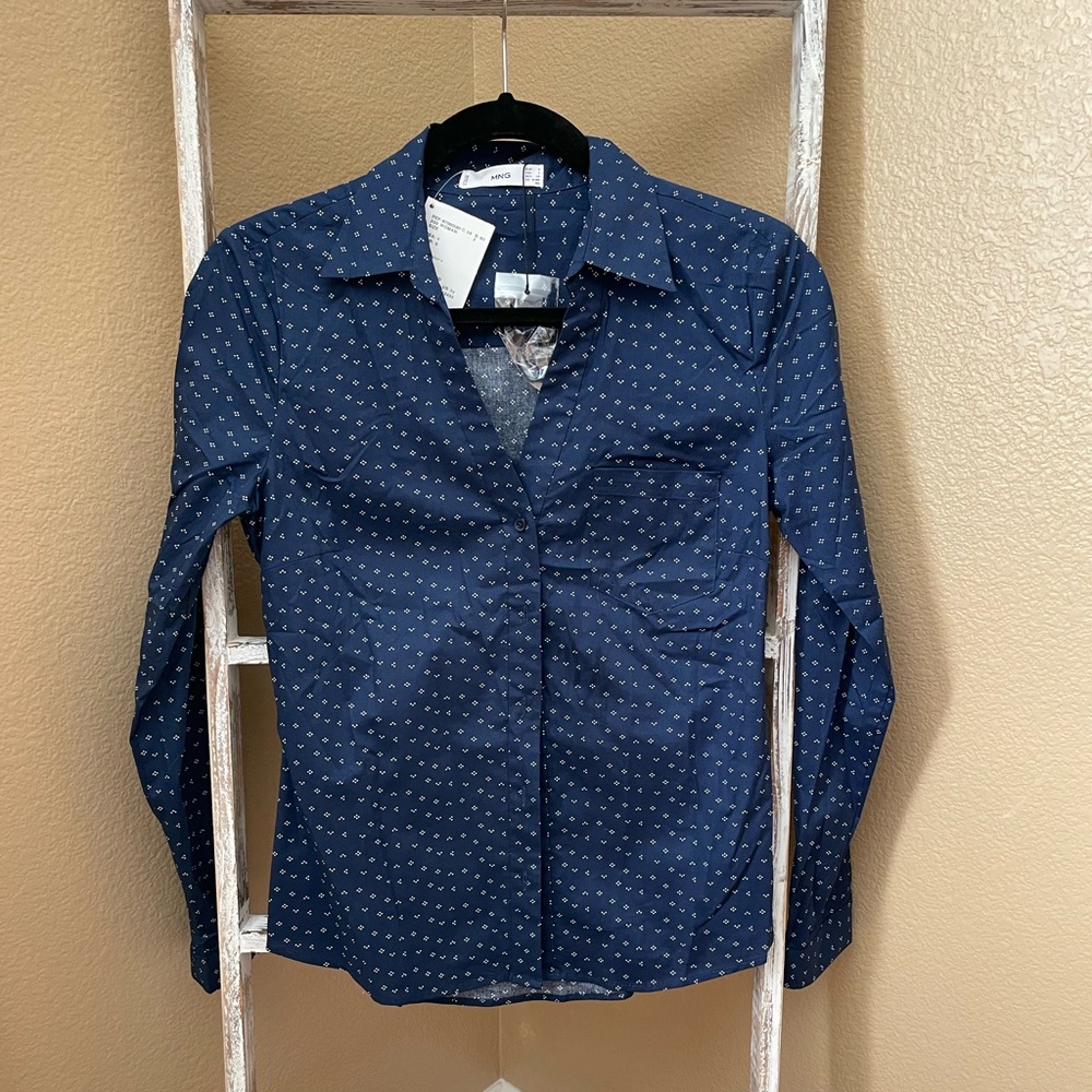 Mango button down shirt